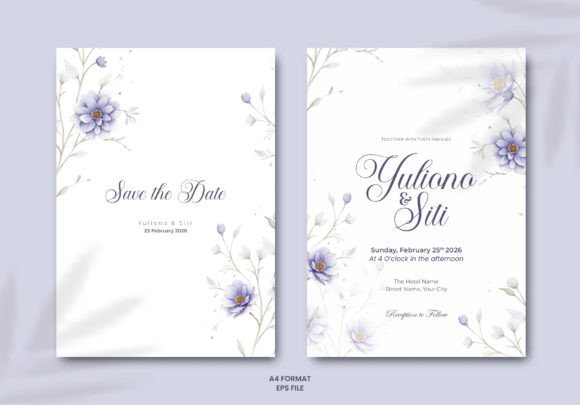 Download Wedding Invitation Template Vector - Wedding Collection