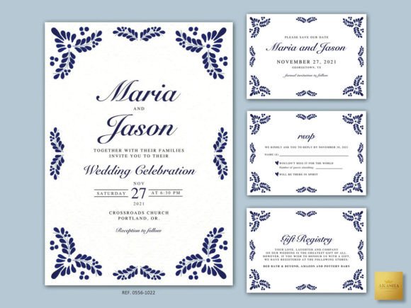 Download Mexican Theme Wedding Set 12 Templates - Wedding Collection
