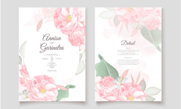 Download Romantic Wedding Invitation Card Flower - Wedding Collection