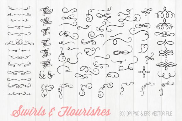 Download Swirls and Flourishes Clipart - Premium Resources