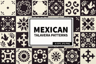 Download Mexican Talavera Tiles Patterns Set - Talavera Collection